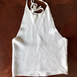 Knitted Halter Top